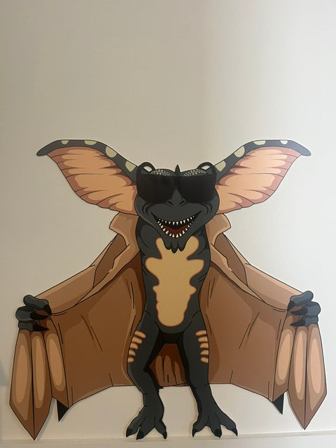 Creepy Midnight Creatures Flasher and Girl in Dress Large 51" tall