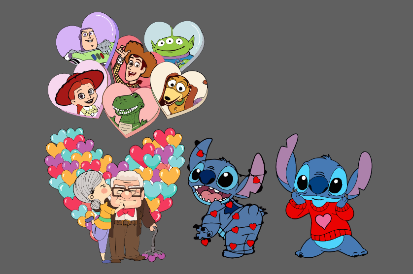 Valentines Day Yard Cutouts for Stephanie