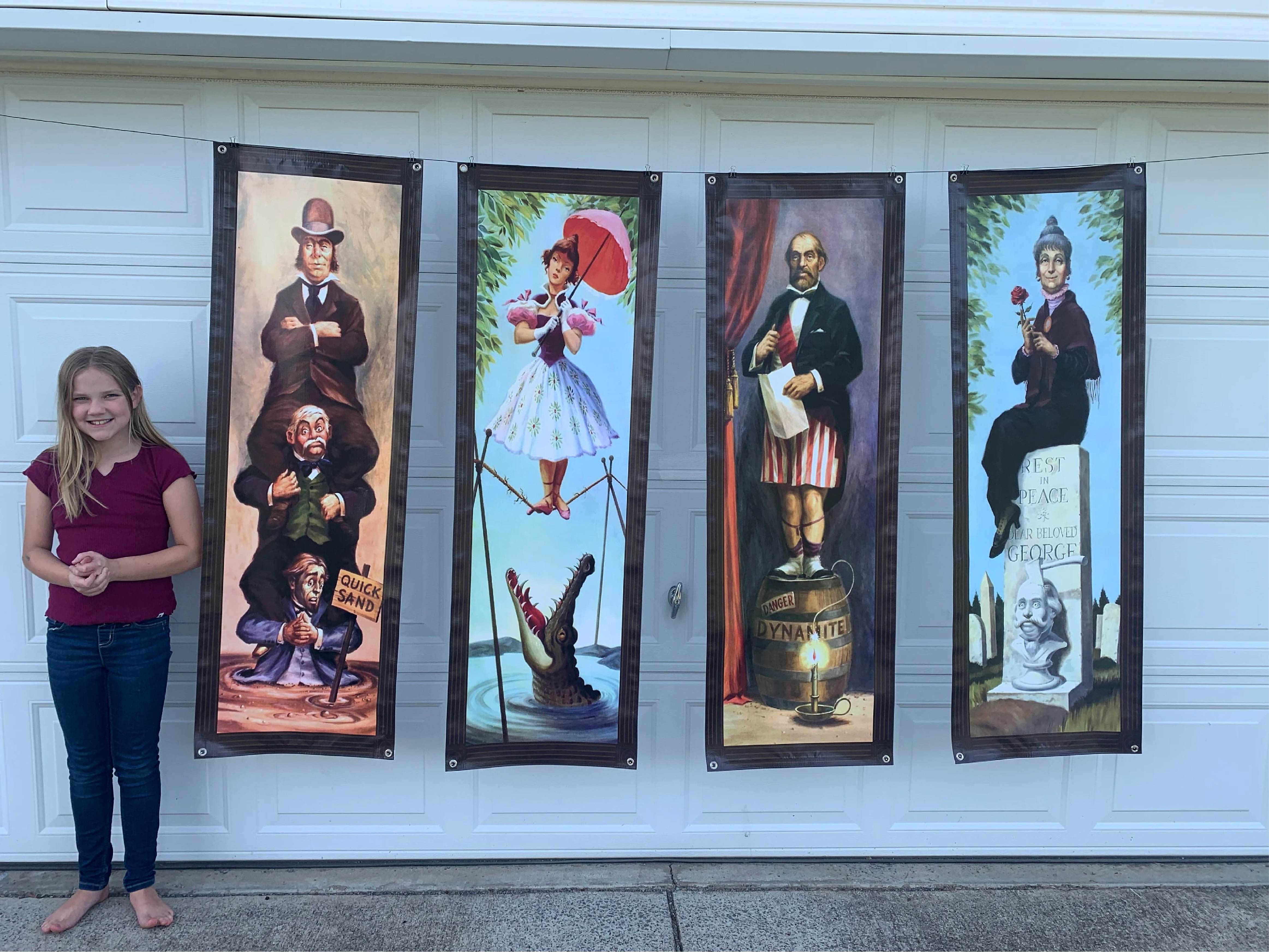 Haunted Mansion Stretching Portraits – Foolish Mortal Art