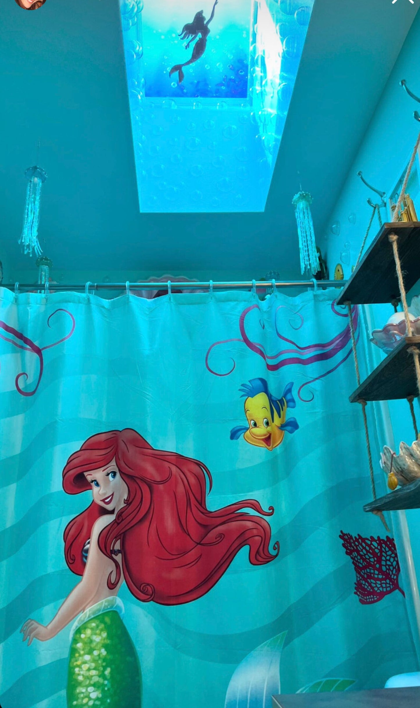 Mermaid Window Sticker