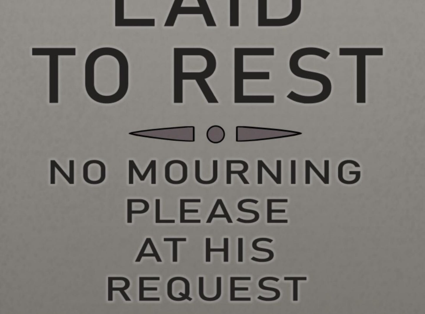 3 LARGE 42" Tombstones Haunted Mansion Inspired Leota