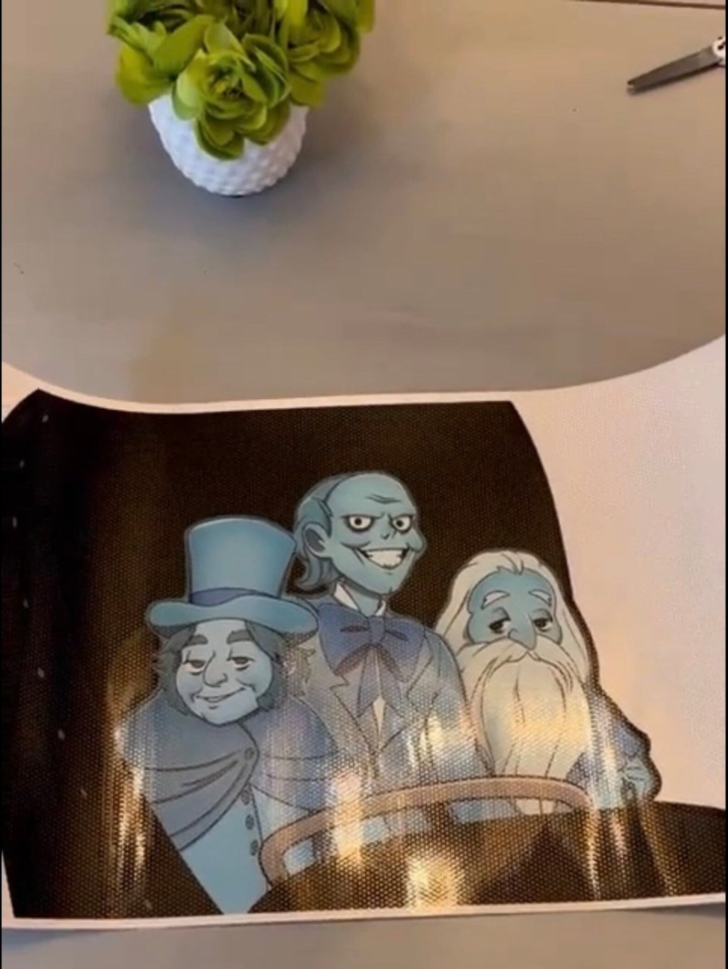 Doom buggy window cling