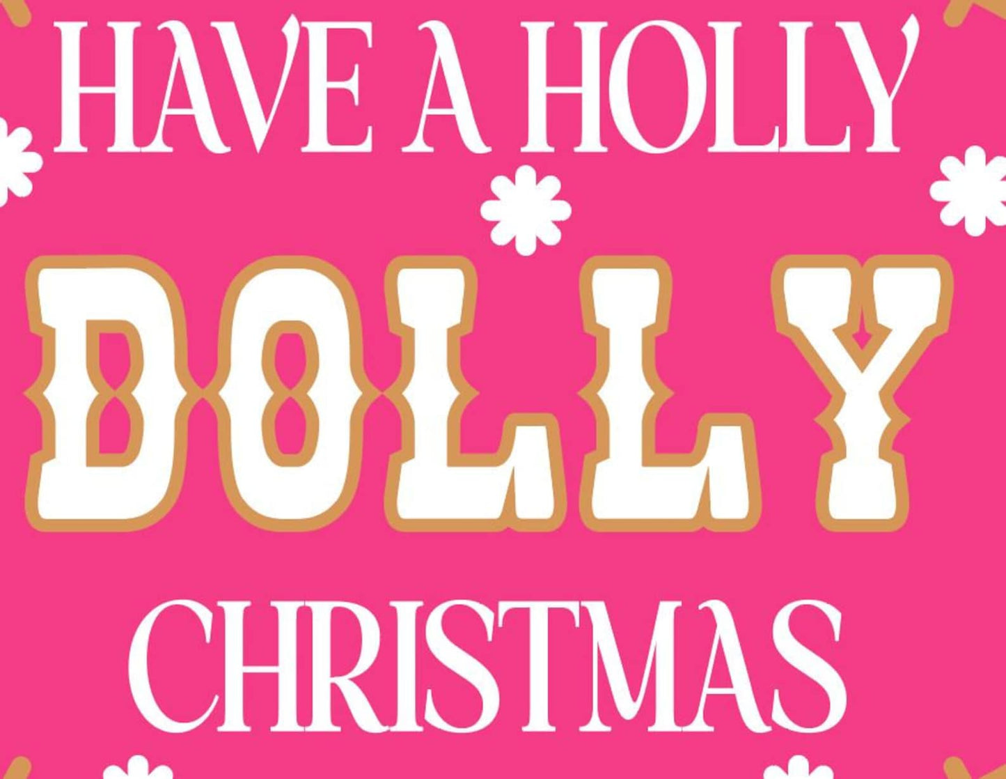 Dolly Parton Christmas Decorations 5ft tall!