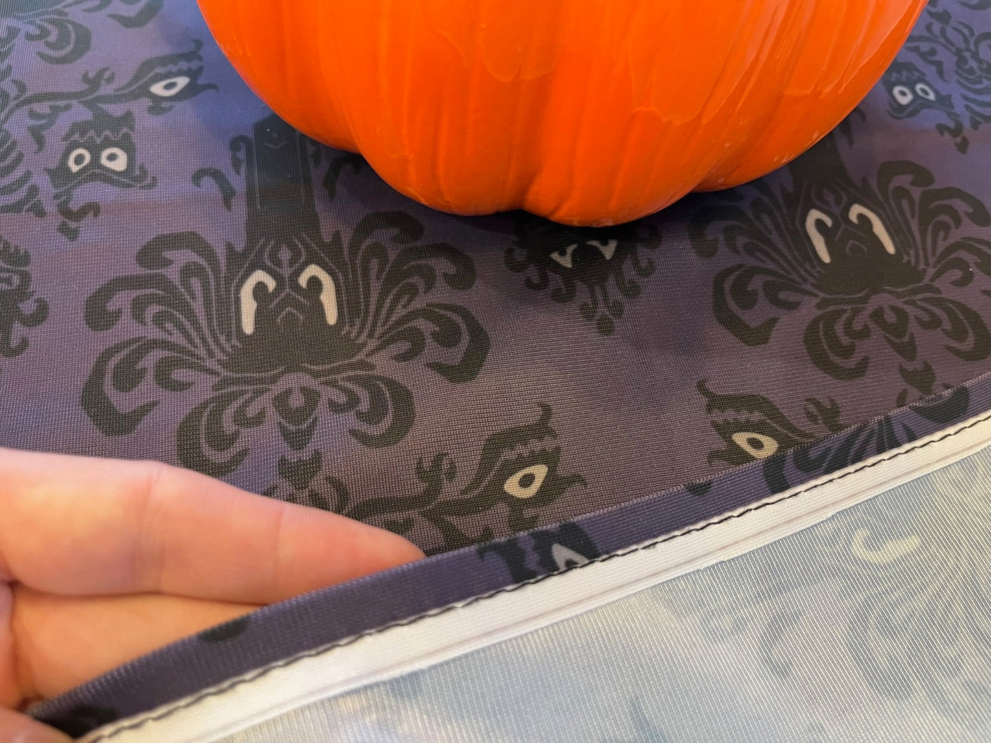 Haunted Mansion Wallpaper table throw