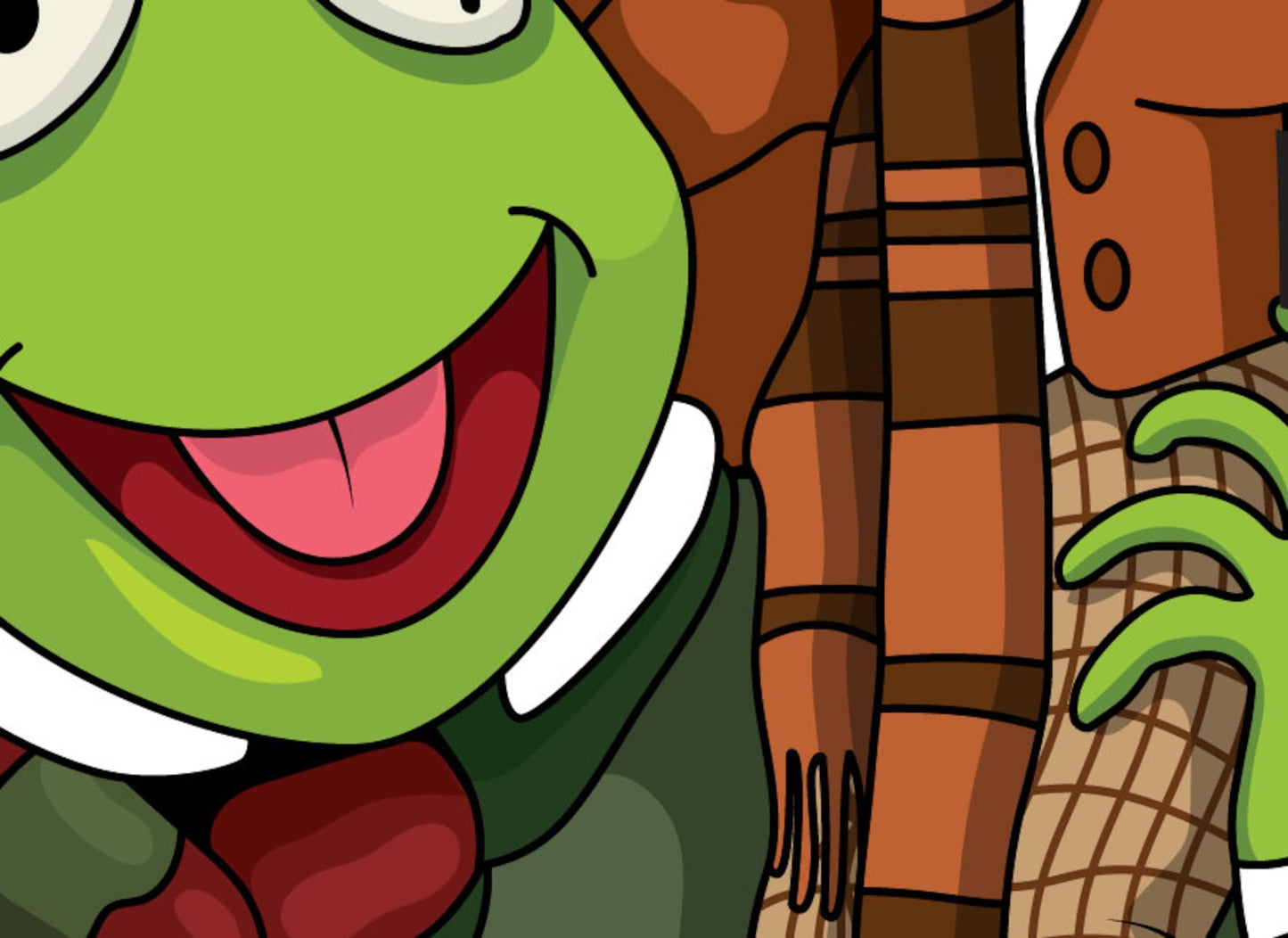 Muppets Christmas Carol Yard Decorations. Almost 4ft tall