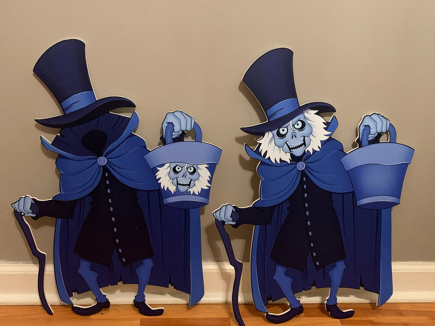 Haunted Mansion Hatbox Ghost Cutouts