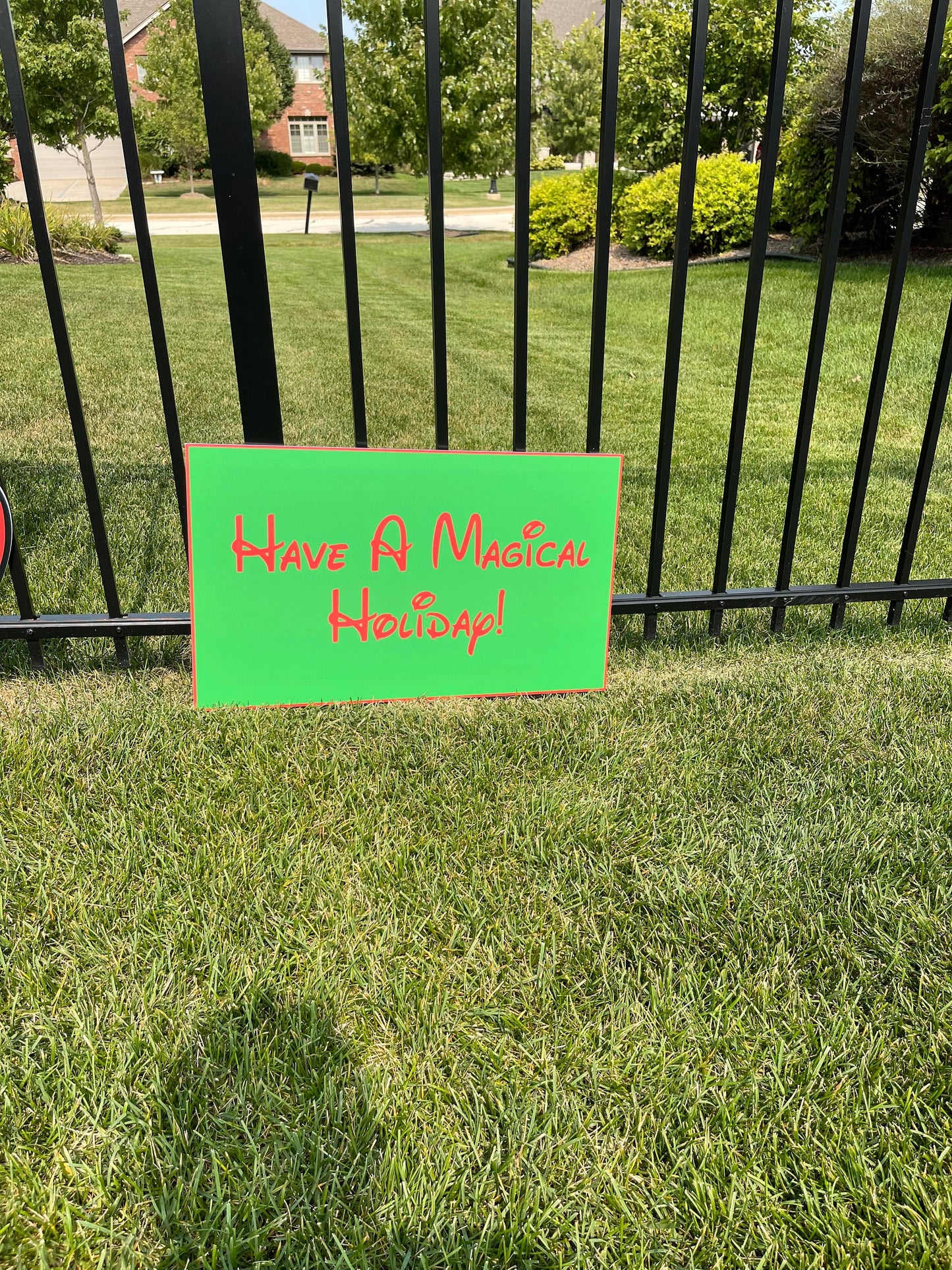 Large Christmas Cartoon Cutout Yard Art