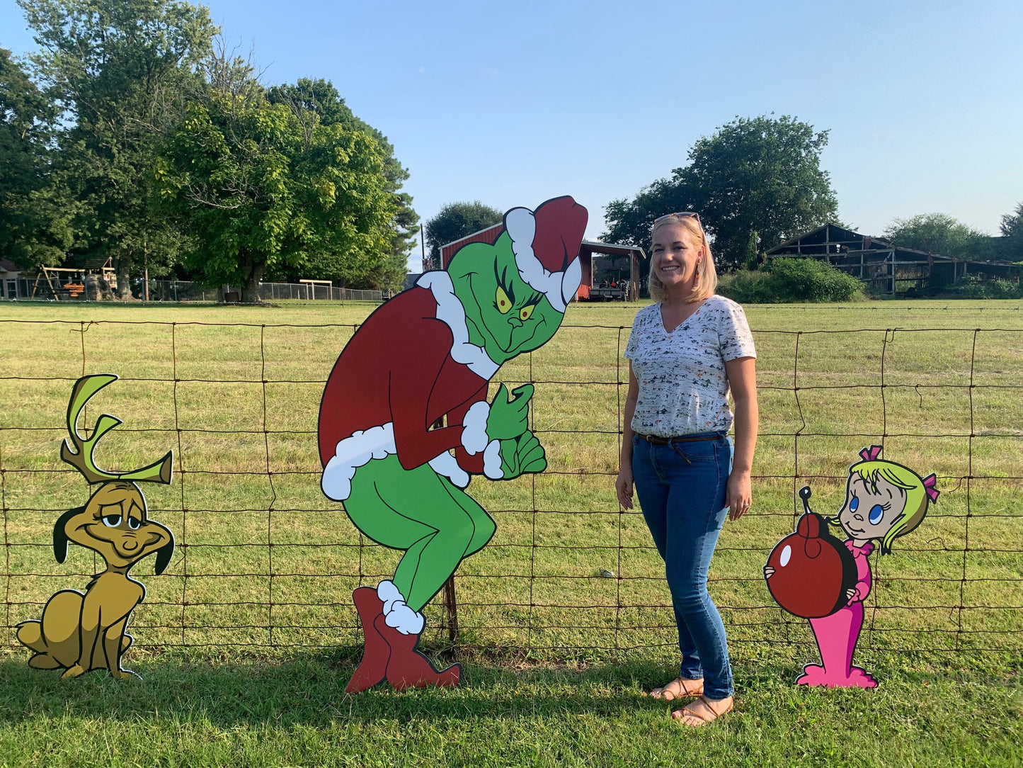 Extra-Large Christmas Yard Art Fast & Free shipping 72” inches!