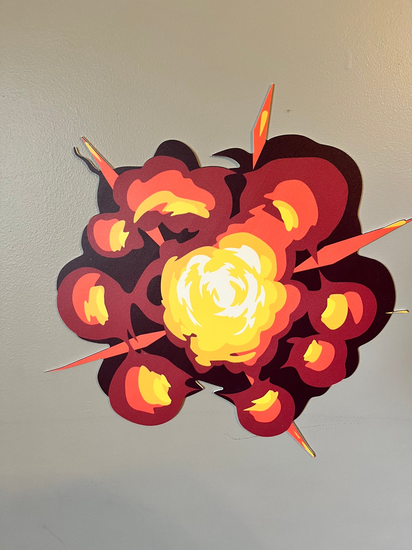 Star Wars. Battle of Snow Scene HUGE! 8ft tall