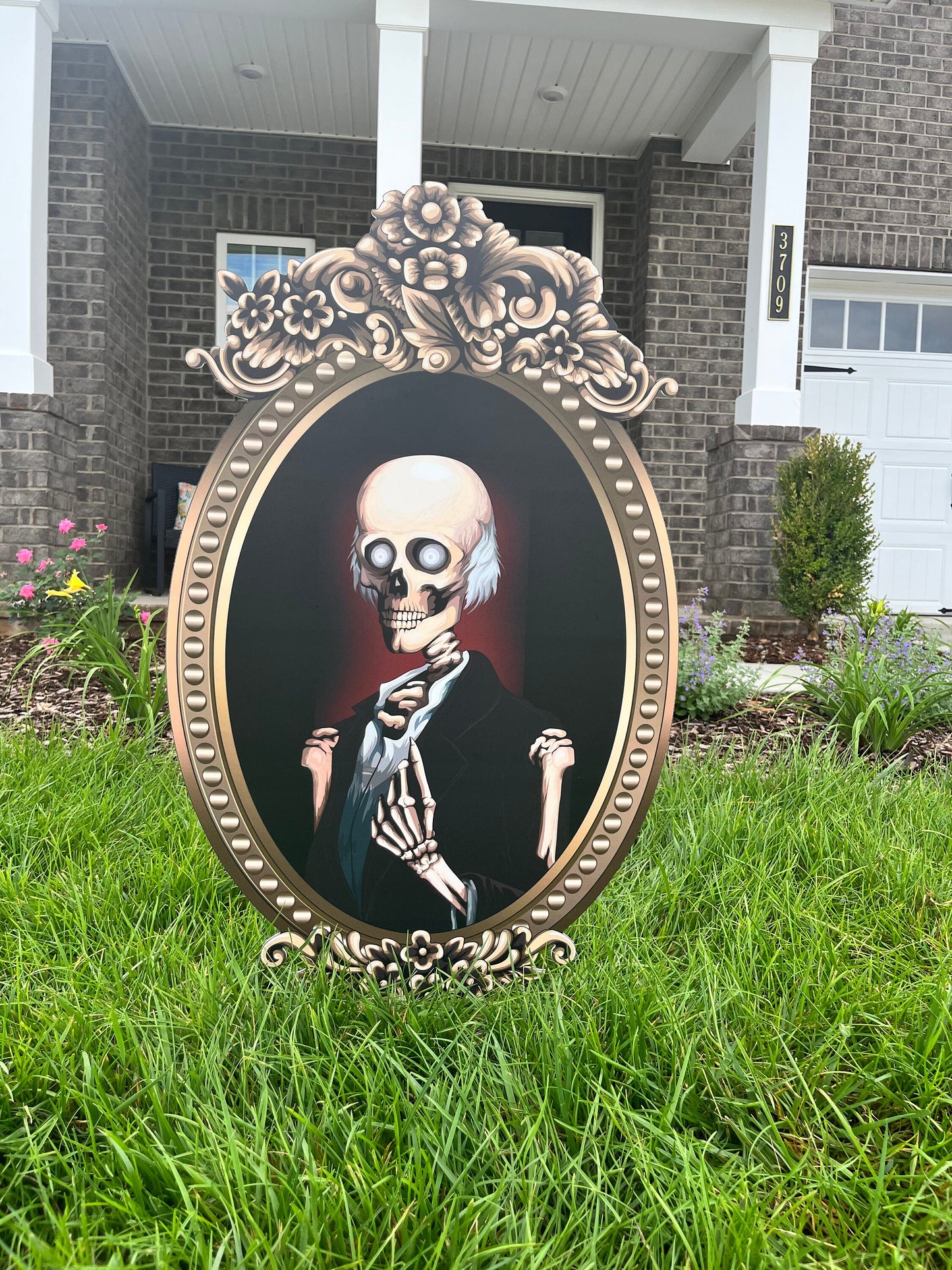 Haunted friends, Gracey, Mummy, and Bat