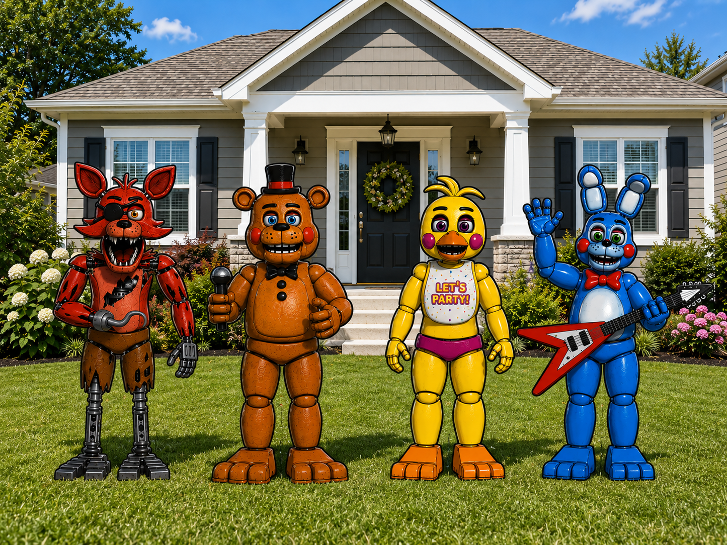 5 Night scary Animatronics