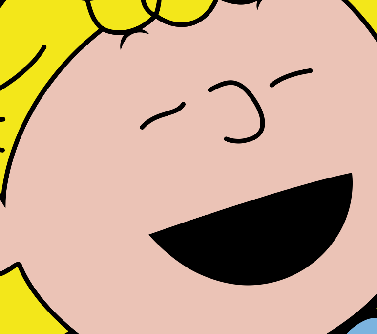 Cartoon Gang Nativity Scene. Shepherds and Angel set 39" tall