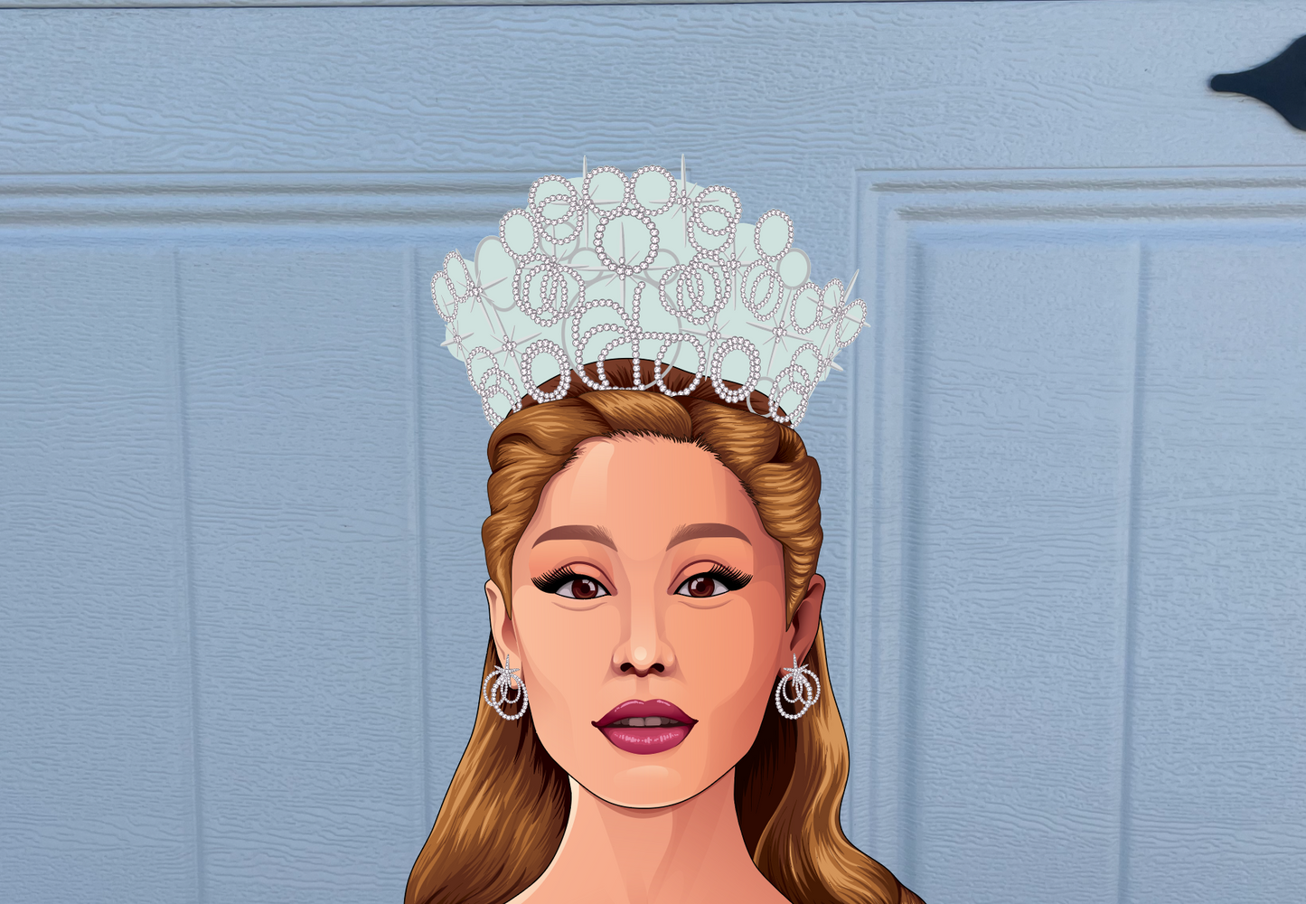 Emerald City Besties Elphaba & Glinda Life-Size Halloween Yard Cutouts 62" tall Rigid PVC