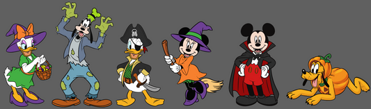 Disney Halloween Characters