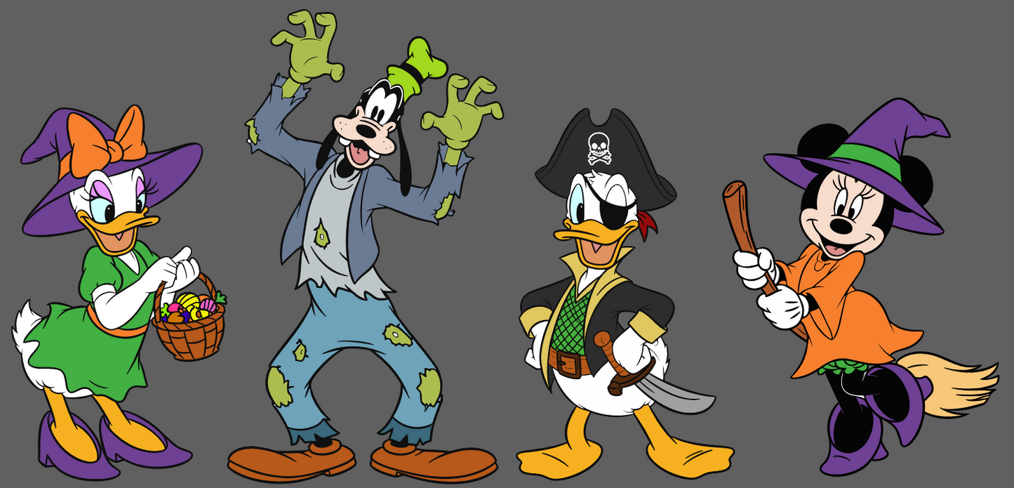 Disney Halloween Characters