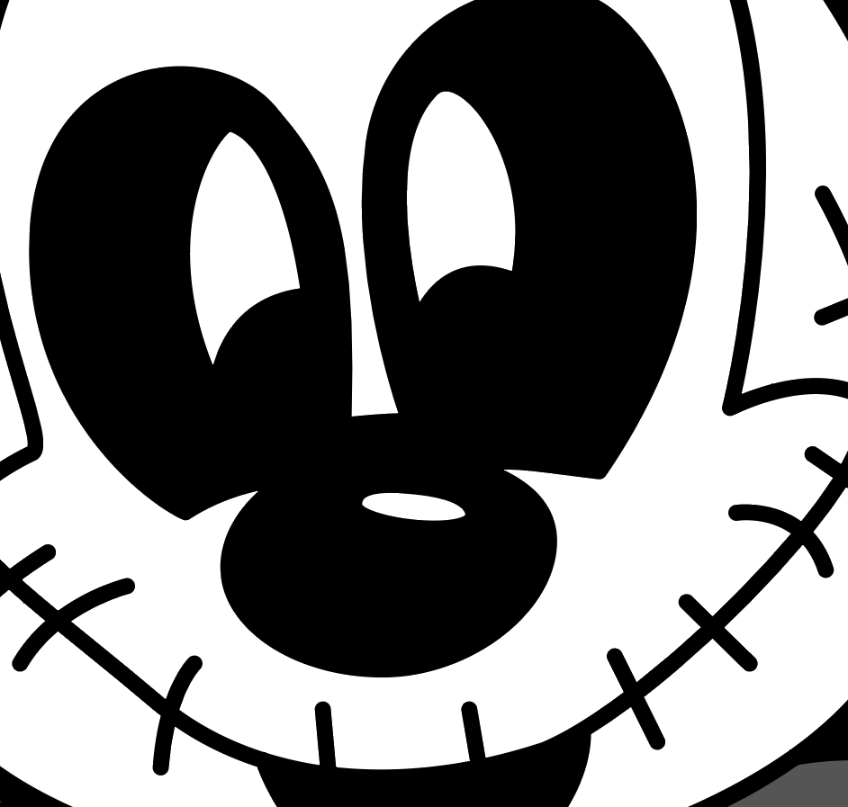 Nightmare Town Mickey Minnie Pluto