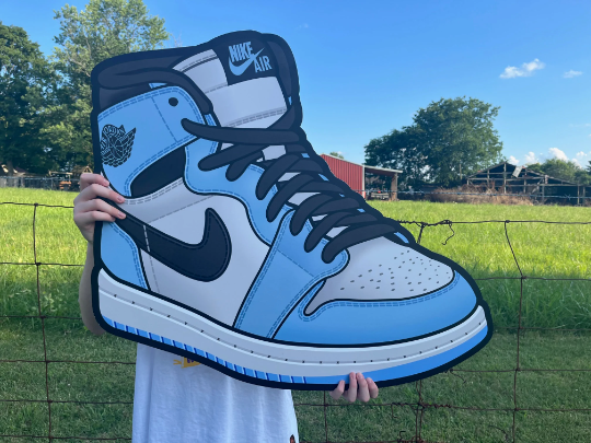 Single HUGE sneaker cutouts - You pick the design 100's to choose from