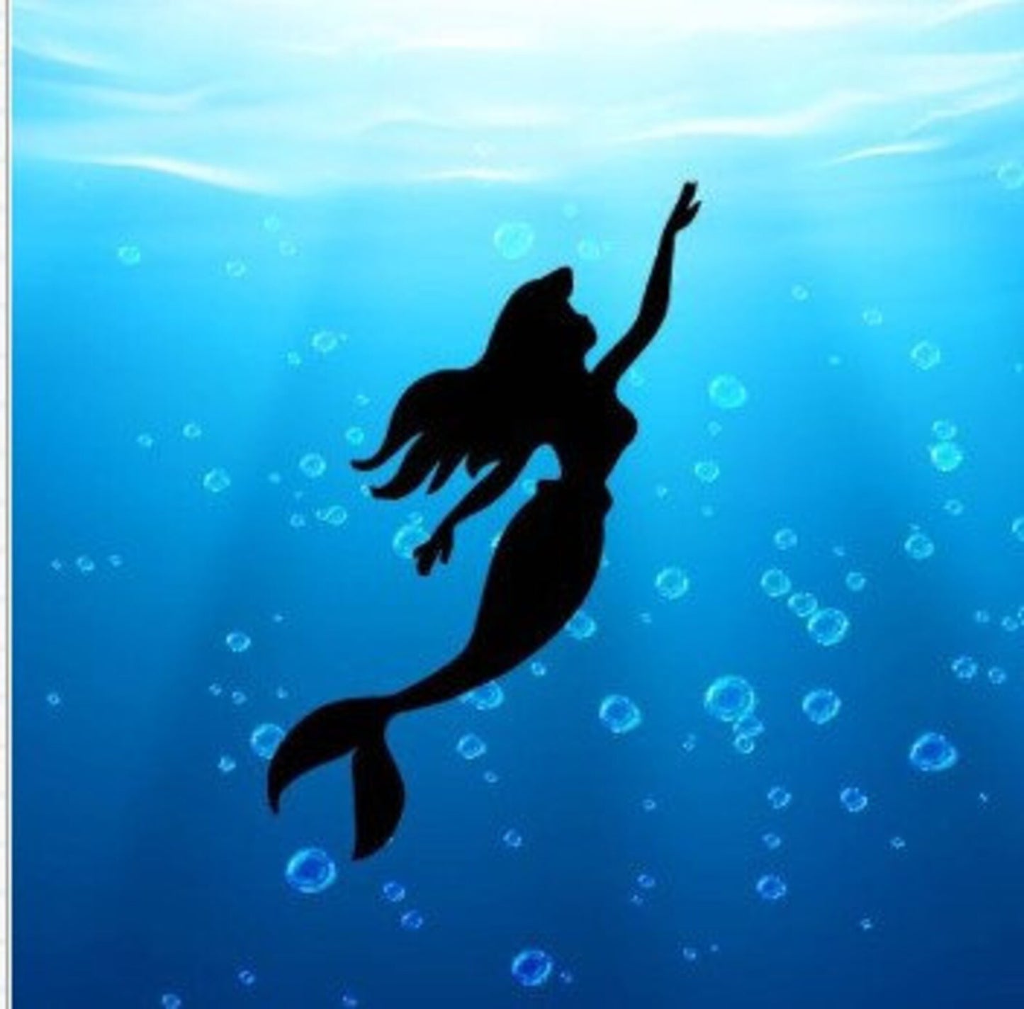 Mermaid Window Sticker