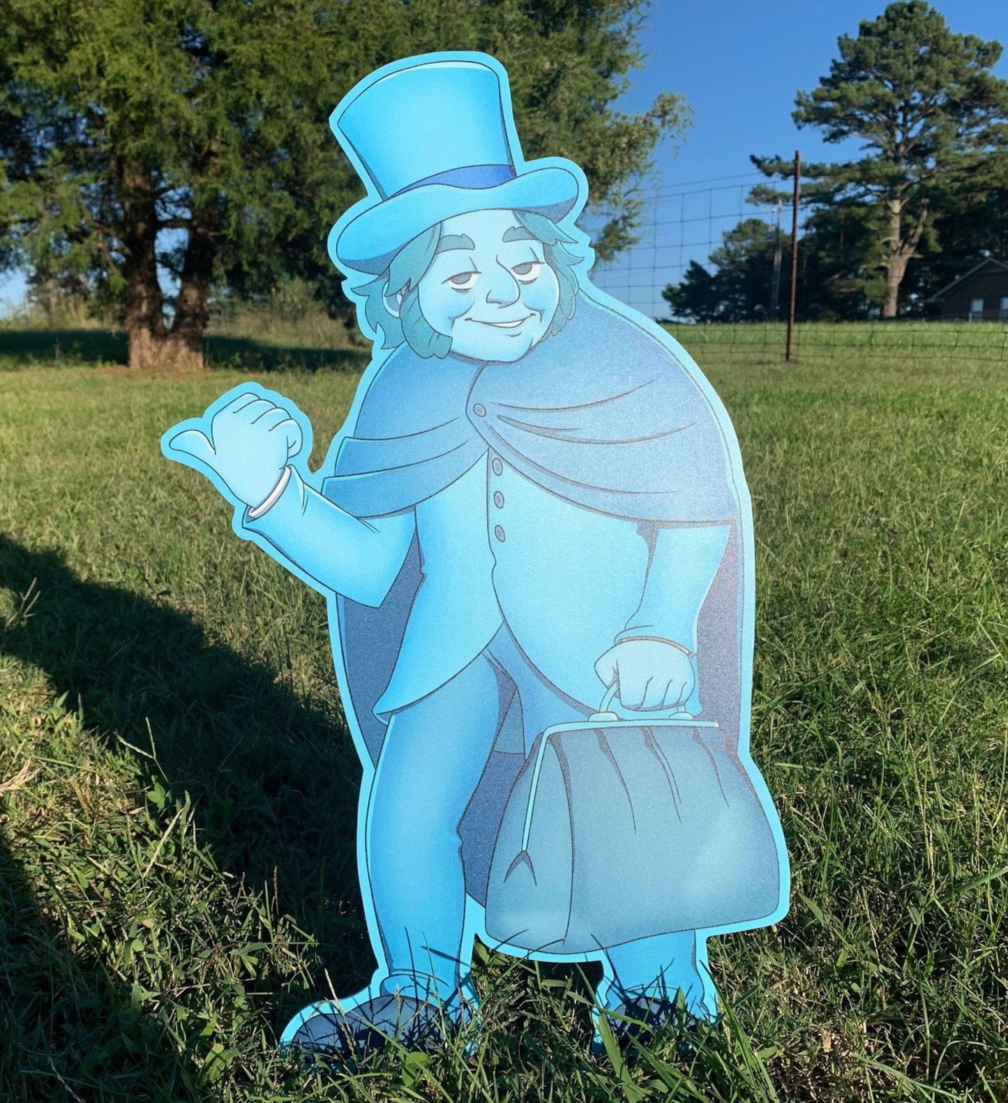 Haunted Mansion Hitchhiking Ghosts Yard art LARGE size