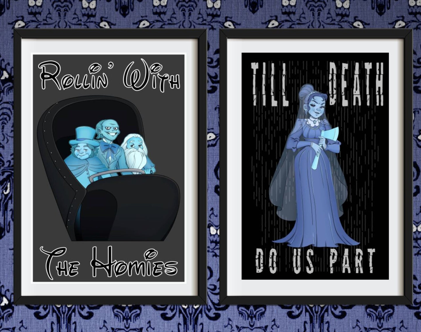 Haunted Mansion Themed Prints all 11 included