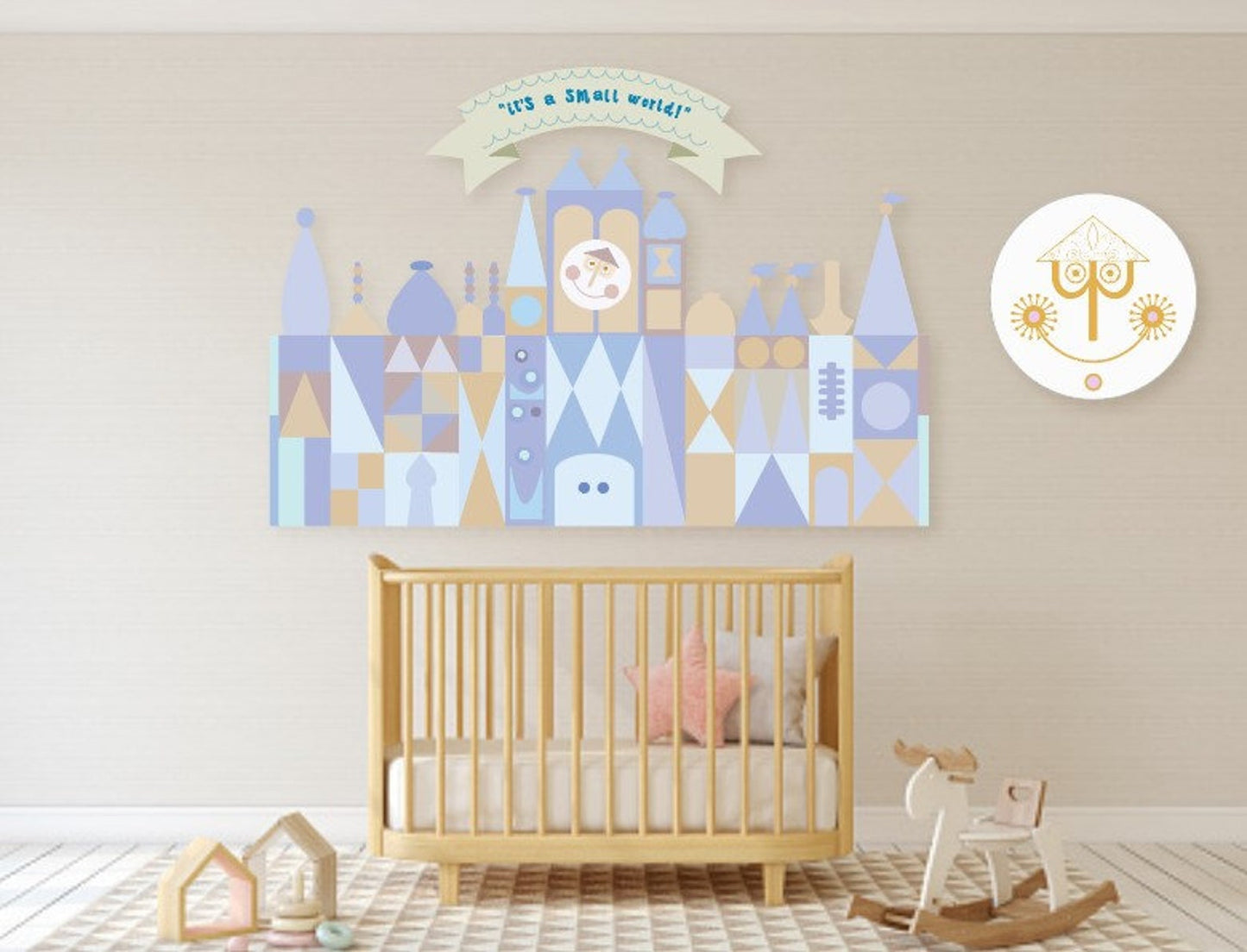 Small World Nursery PVC Wall set