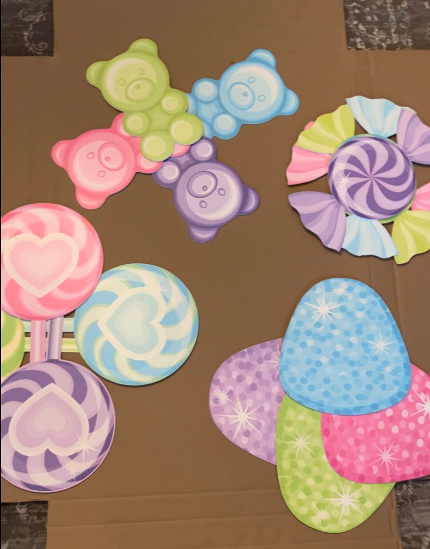 Candy Themed Wall Decor