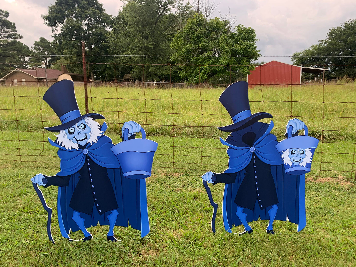 Haunted Mansion Hatbox Ghost Cutouts