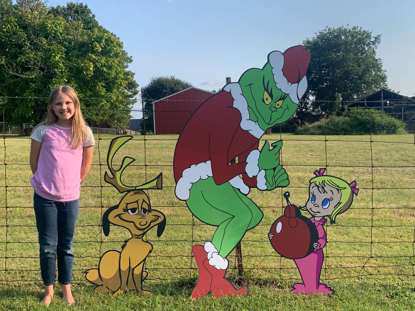 Extra-Large Christmas Yard Art Fast & Free shipping 72” inches!