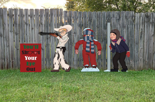 Christmas Movie Scenes Cutouts