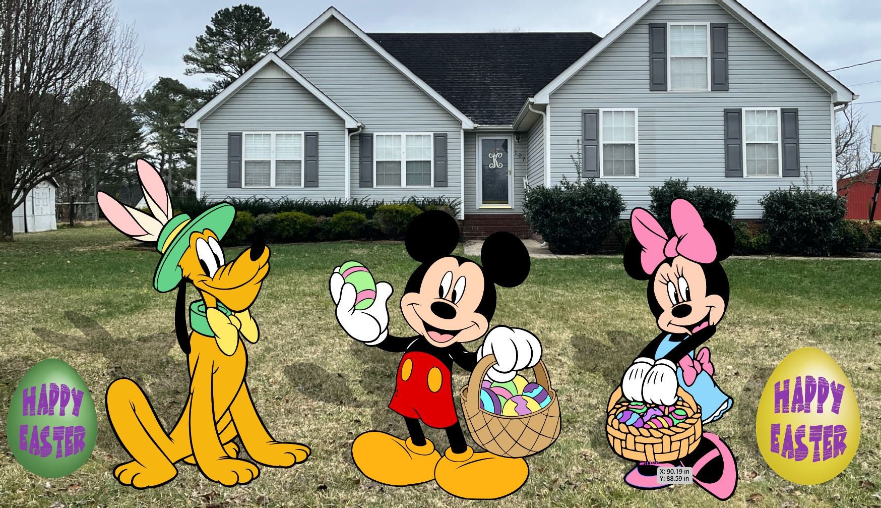 Easter Toopy Large Size Easter Mouse Set Free shipping – Foolish Mortal Art
