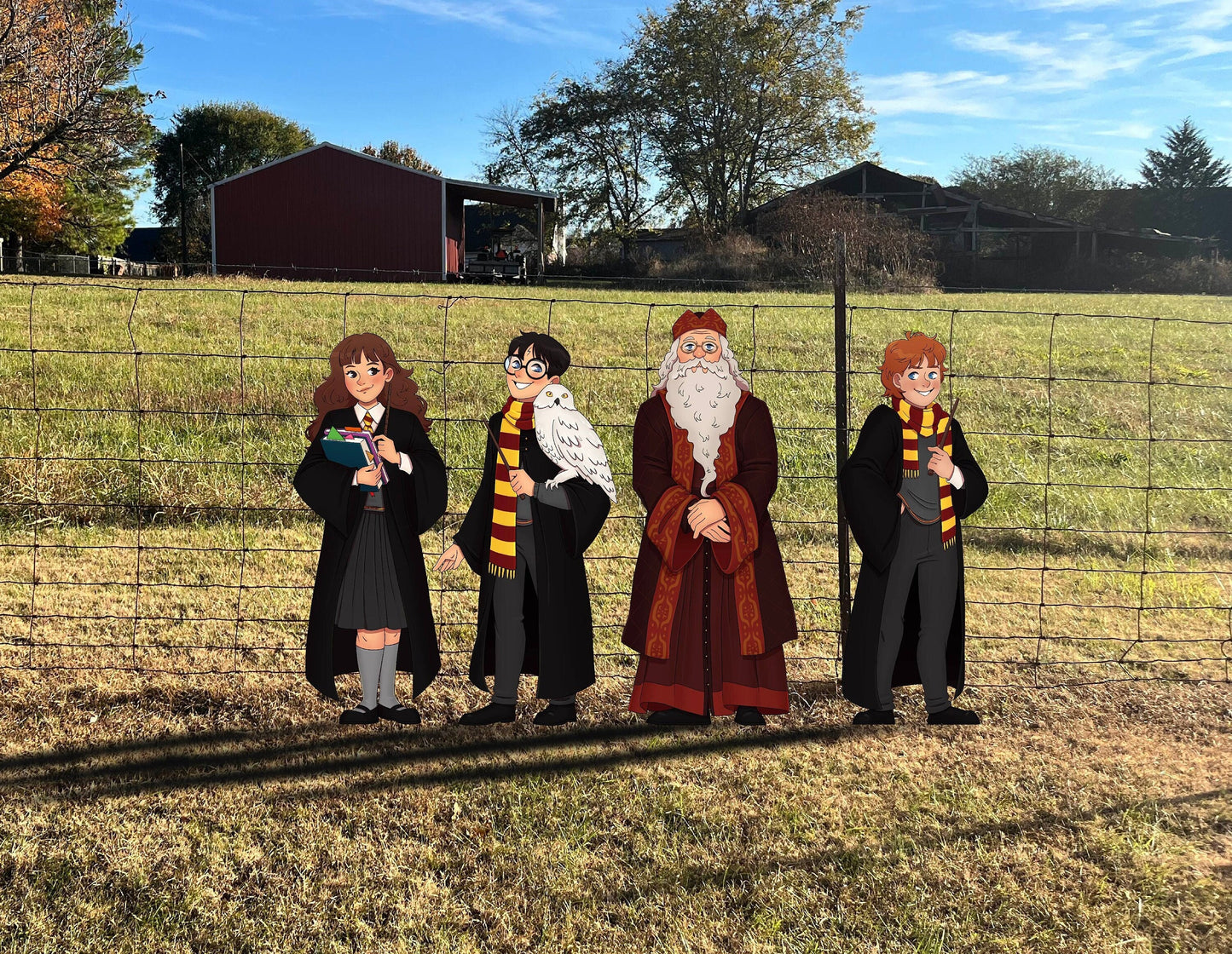 Wizard School Christmas Decorations