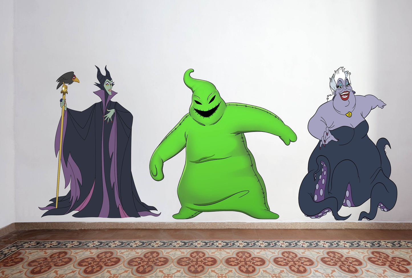 Large sized Famous Villains Art cutouts